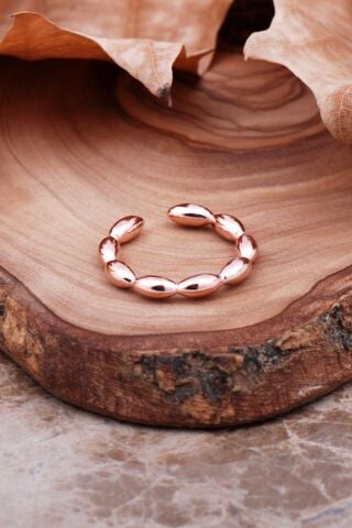 Tasarım Rose Gümüş Yüzük 2928