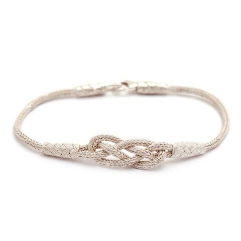 SONSUZ AŞK KAZAZİYE EL SARMASI GÜMÜŞ BİLEKLİK 193