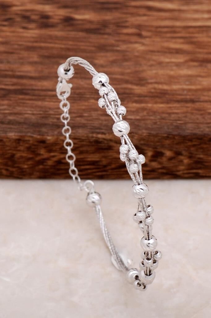 Dorissa Tasarım Elişi Gümüş Bilezik 3085