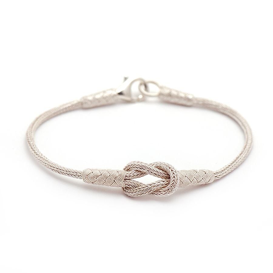 Kazaziye El Sarması Gümüş Bileklik 197