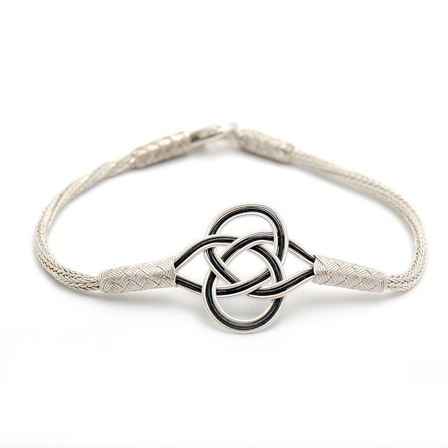 DOSTLUK İKİ RENK KAZAZİYE EL SARMASI GÜMÜŞ BİLEKLİK 201