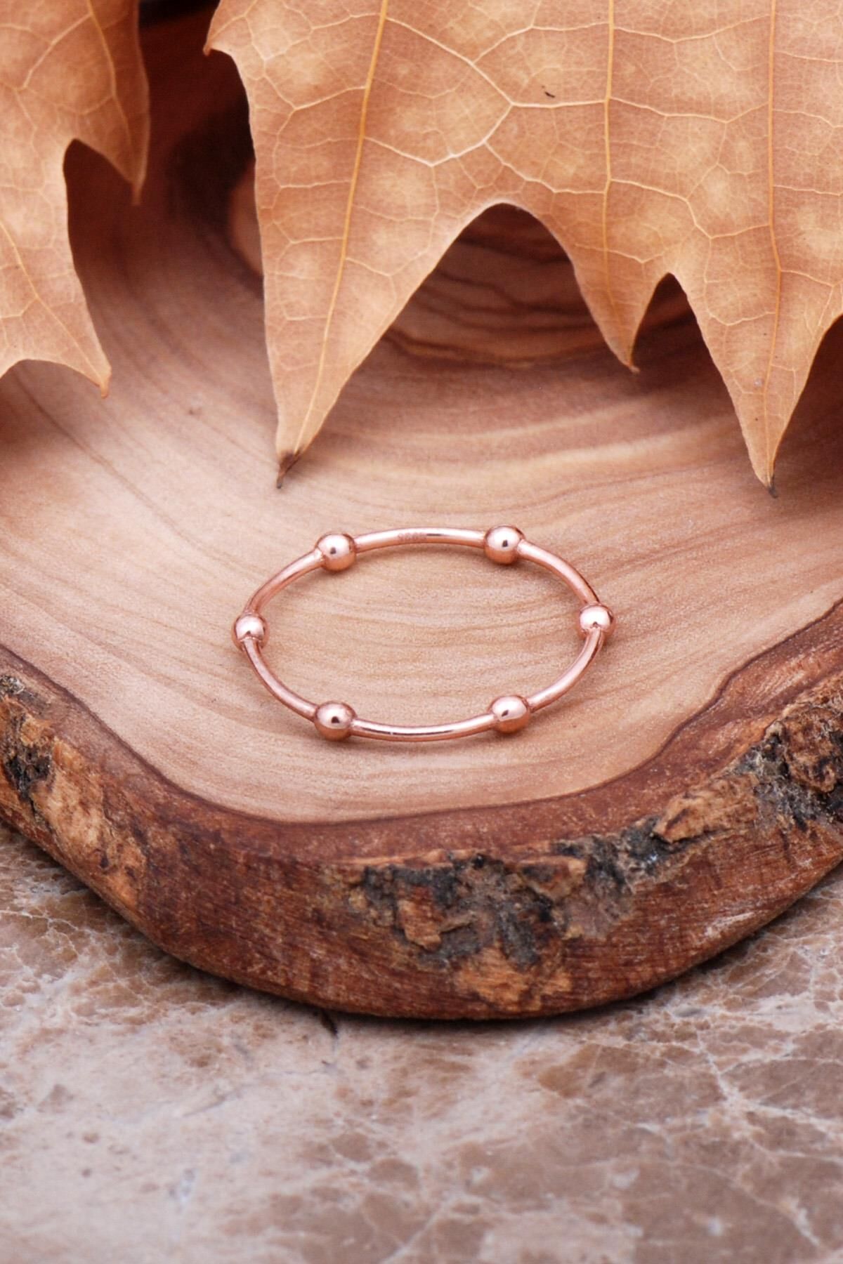 Toplu Rose Gümüş Yüzük 2967