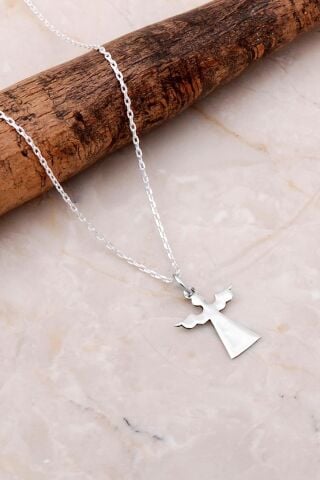 Melek Gümüş Kolye 7190