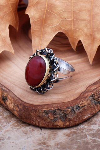 Elişi Tasarım Gümüş Yüzük 2976