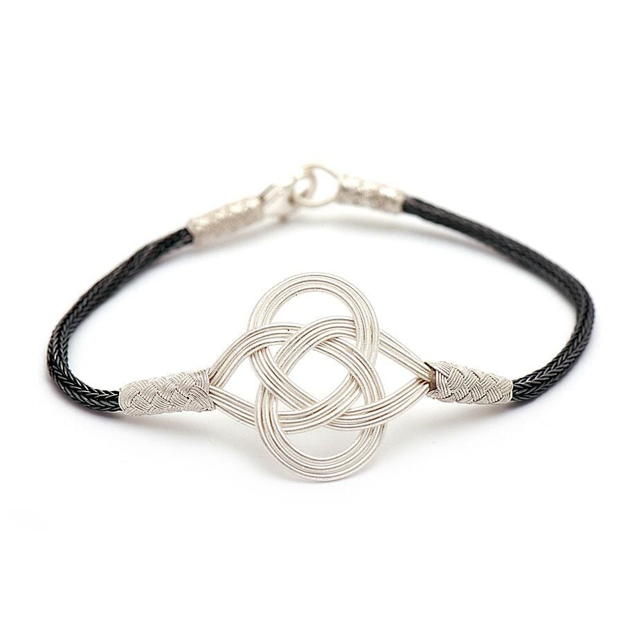 DOSTLUK İKİ RENK KAZAZİYE EL SARMASI GÜMÜŞ BİLEKLİK 212