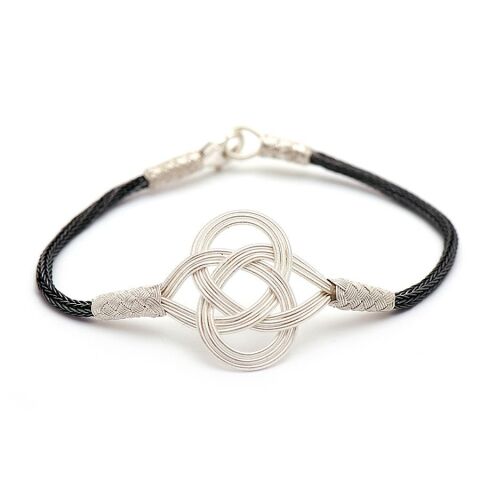 DOSTLUK İKİ RENK KAZAZİYE EL SARMASI GÜMÜŞ BİLEKLİK 212