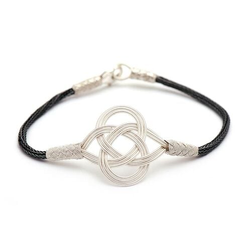 DOSTLUK İKİ RENK KAZAZİYE EL SARMASI GÜMÜŞ BİLEKLİK 212