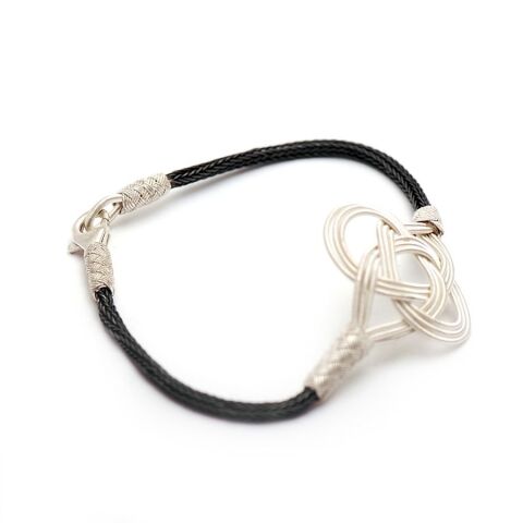 DOSTLUK İKİ RENK KAZAZİYE EL SARMASI GÜMÜŞ BİLEKLİK 212