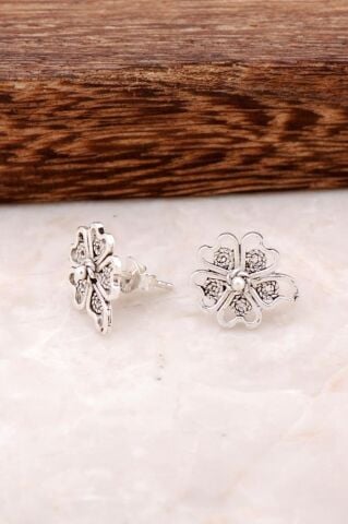 Tasarım  Gümüş Telkari Küpe 2502