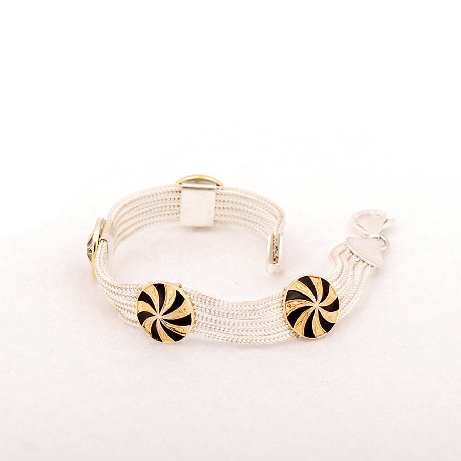 Midyat Hasırı Gümüş Bileklik 1960