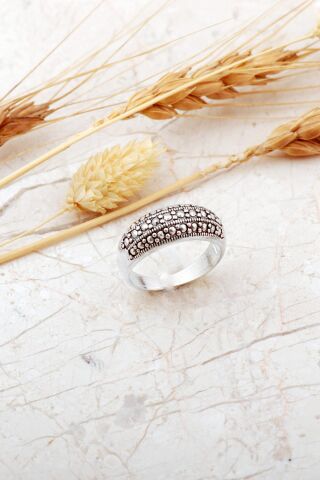 Taşsız Ayarlanabilir Gümüş Yüzük 5987