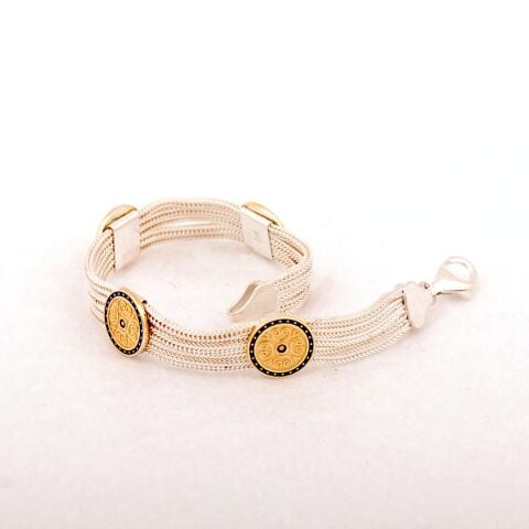 Midyat Hasırı Gümüş Bileklik 1963