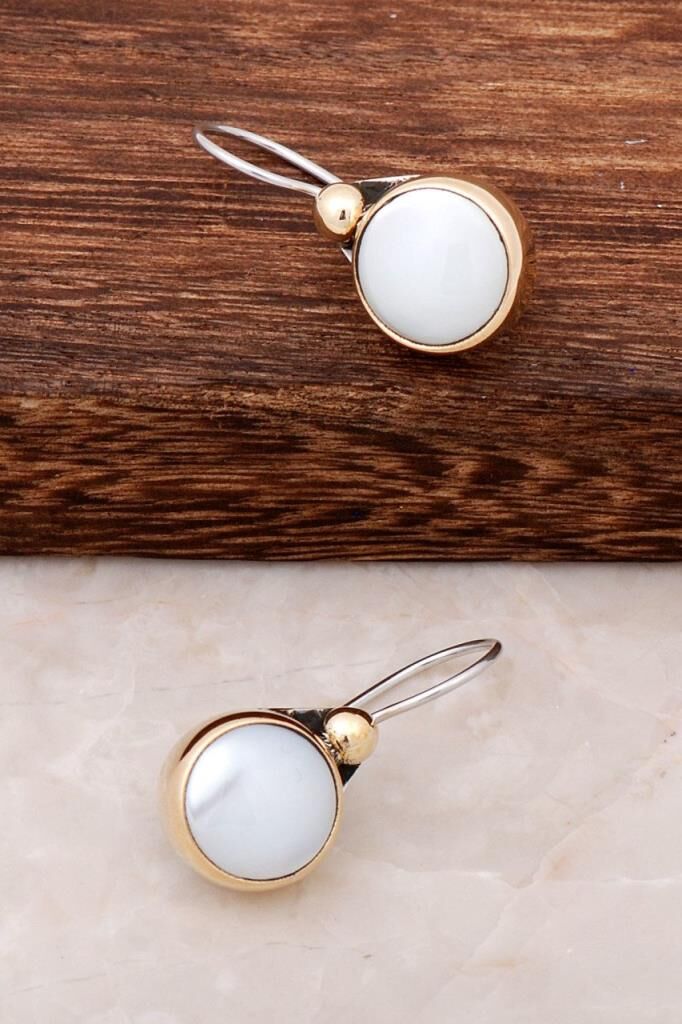 SEDEF TAŞLI TASARIM GÜMÜŞ KÜPE 1473