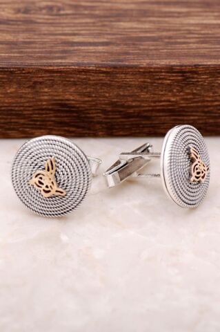 TELKARİ EL SARMASI OSMANLI TUĞRALI KOL DÜĞMESİ 22