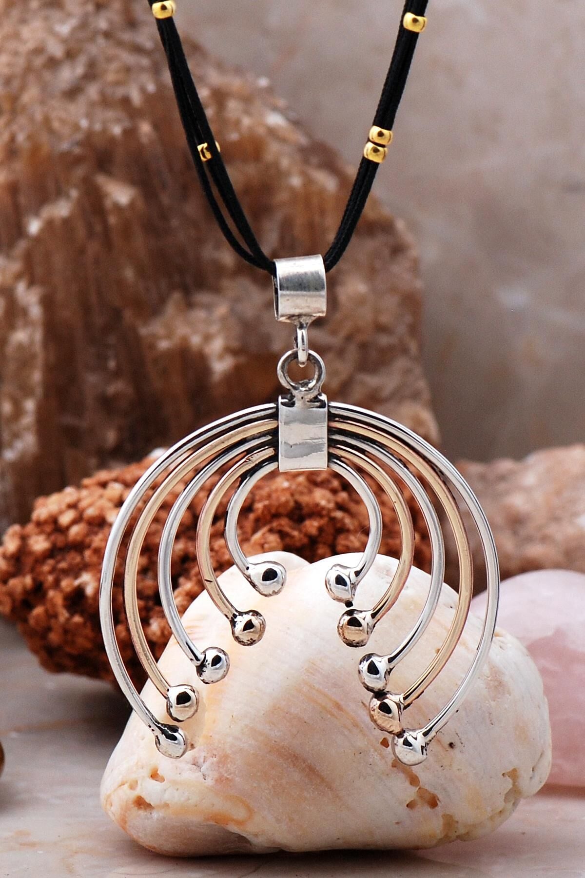 Trend Tasarım Tomurcuk Halkalı Kolye 6796