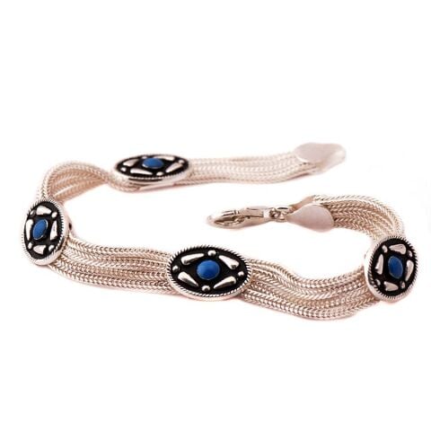 AKITMA HASIR GÜMÜŞ BİLEKLİK 1163