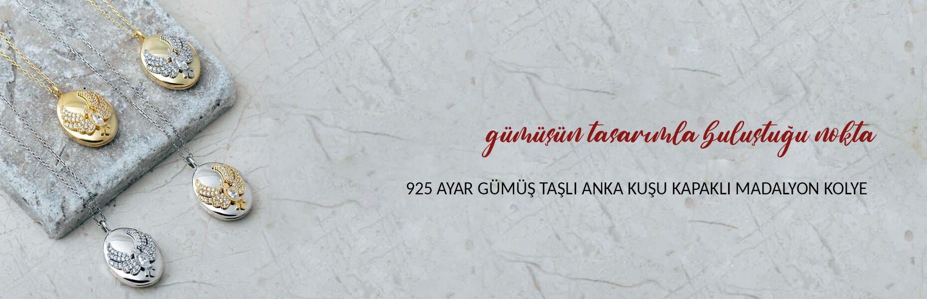 925 Ayar Gümüş Taşlı Anka Kuşu Kapaklı Açılır Kapanır Fotoğraflık Madalyon Kolye