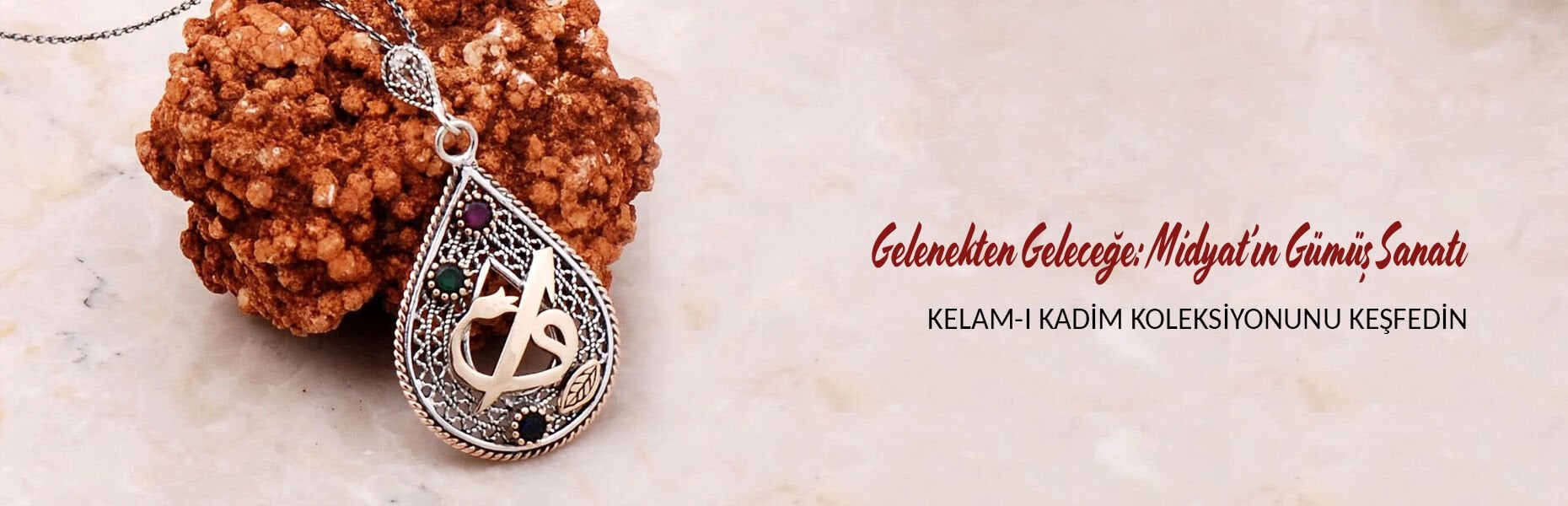 Kelam-ı Kadim Gümüş Takı Koleksiyonu